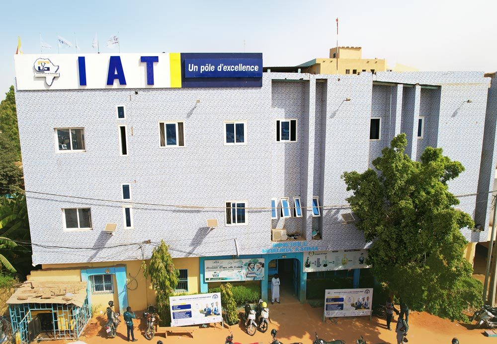 L'immeuble principal de l'IAT à Niamey