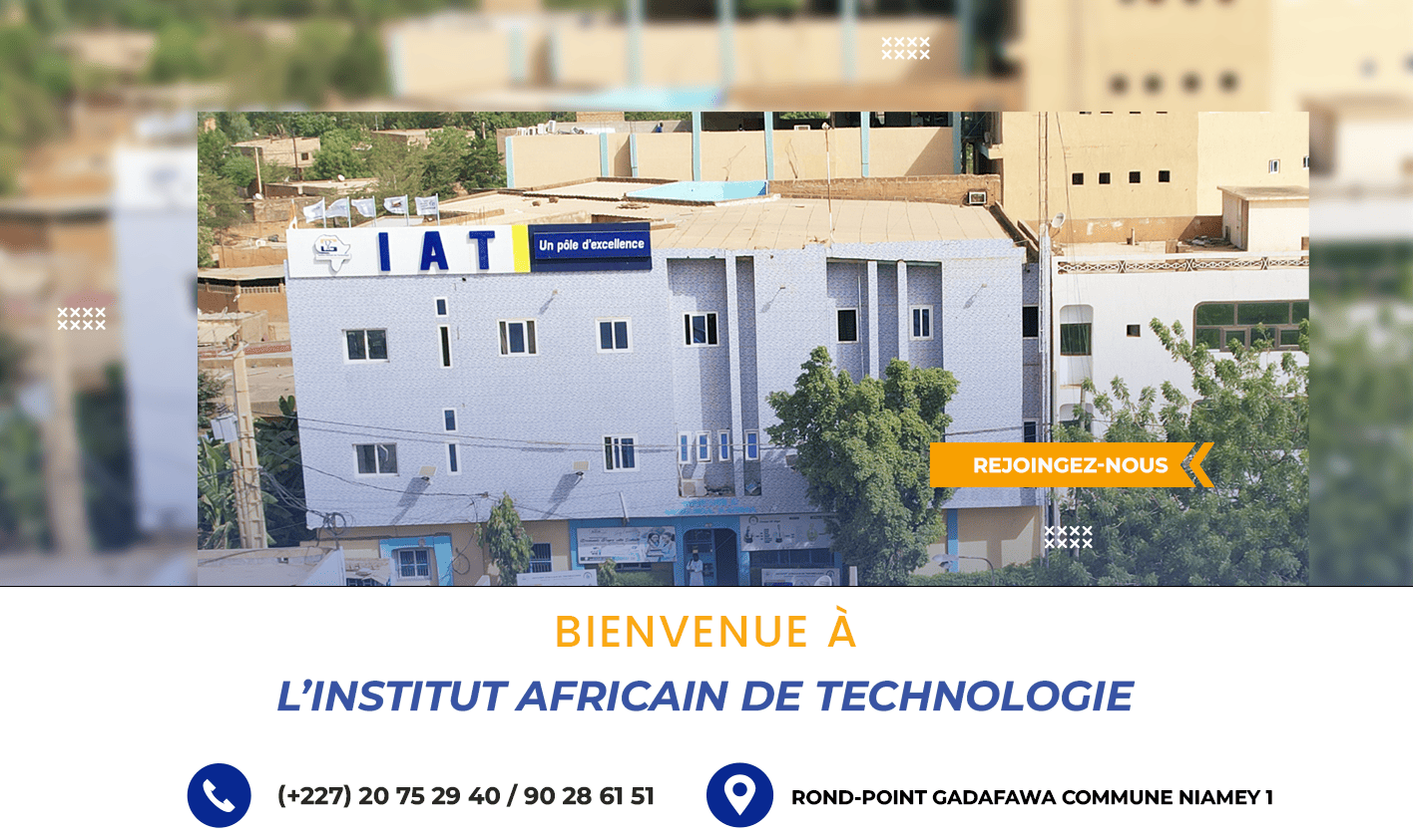 Immeuble de l'Institut Africain de Technologie à Niamey